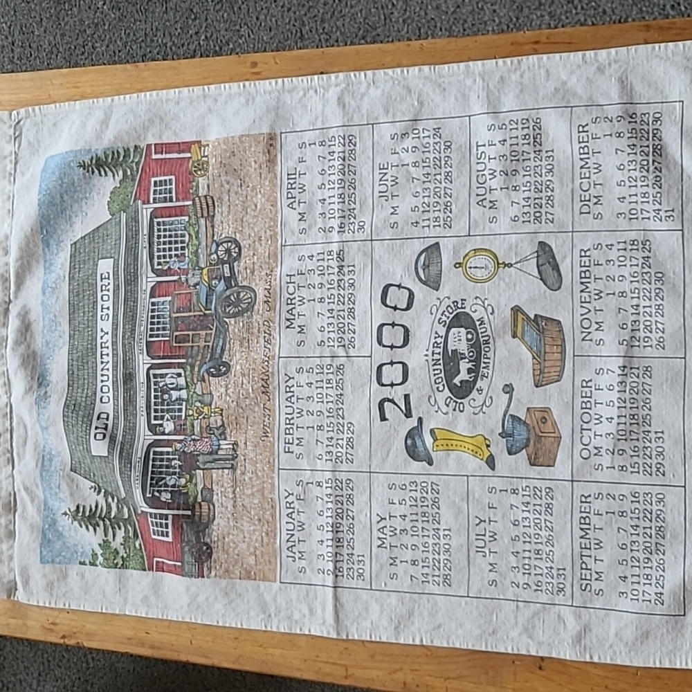 Vintage tea towel